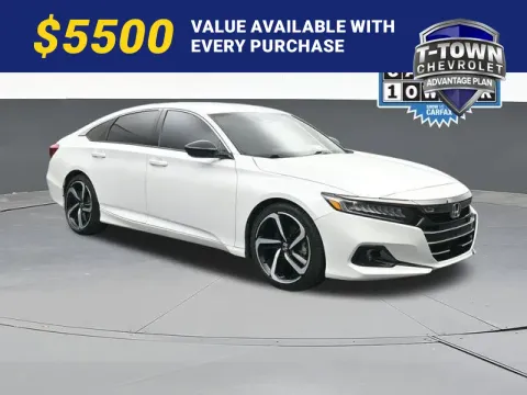White 2022 Honda Accord Sport for sale in Tulsa, OK