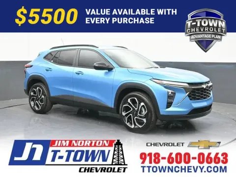 Blue 2026 Chevrolet Trax 2RS for sale in Tulsa, OK