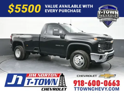 Black 2026 Chevrolet Silverado 3500HD Work Truck for sale in Tulsa, OK