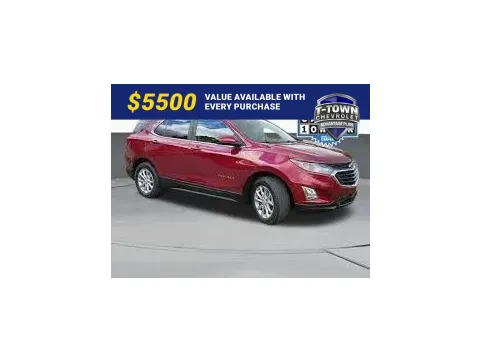Red 2021 Chevrolet Equinox LT for sale in Tulsa, OK