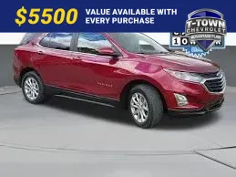 Red 2021 Chevrolet Equinox LT for sale in Tulsa, OK