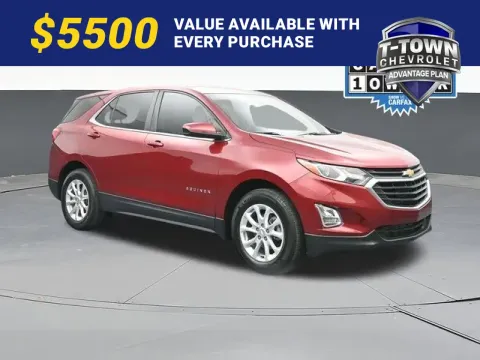 Red 2021 Chevrolet Equinox LT for sale in Tulsa, OK