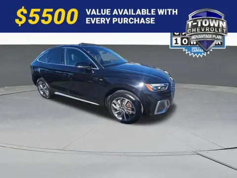 Black 2021 Audi Q5 Sportback 45 Premium for sale in Tulsa, OK