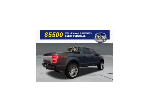 Blue 2018 Ford F-150 Platinum for sale in Tulsa, OK