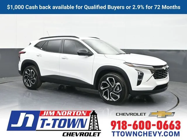 White 2026 Chevrolet Trax 2RS for sale in Tulsa, OK