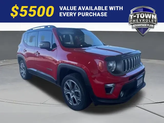 Red 2019 Jeep Renegade Limited for sale in Tulsa, OK
