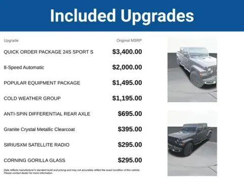 More photos of 2022 Jeep Gladiator Sport at Jim Norton T-Town Chevrolet, OK