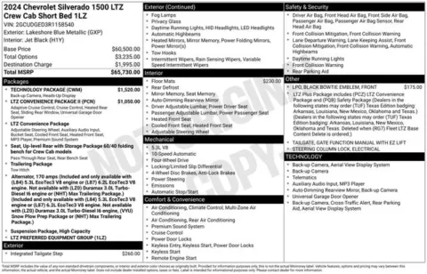 Another view of 2024 Chevrolet Silverado 1500 LTZ for sale in Tulsa, OK at Jim Norton T-Town Chevrolet