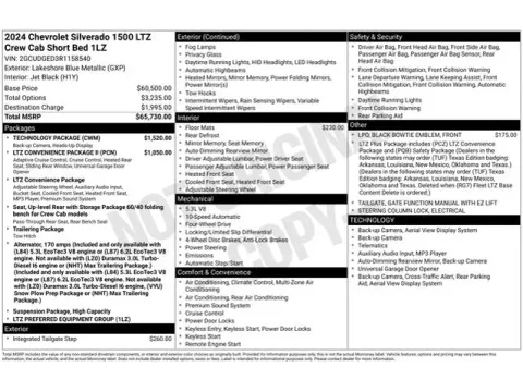 Another view of 2024 Chevrolet Silverado 1500 LTZ for sale in Tulsa, OK at Jim Norton T-Town Chevrolet