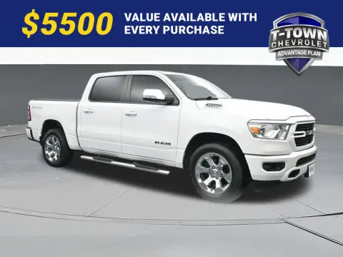 White 2020 Ram 1500 Big Horn/Lone Star for sale in Tulsa, OK