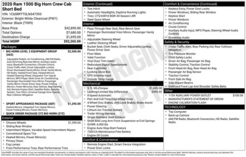 Another view of 2020 Ram 1500 Big Horn/Lone Star for sale in Tulsa, OK at Jim Norton T-Town Chevrolet