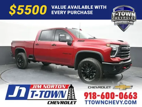 Red 2026 Chevrolet Silverado 2500HD LTZ for sale in Tulsa, OK
