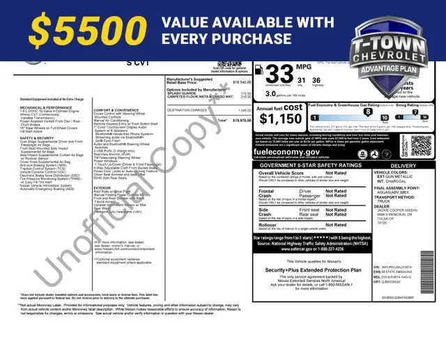 Gray 2019 Nissan Kicks S for sale in Tulsa, OK