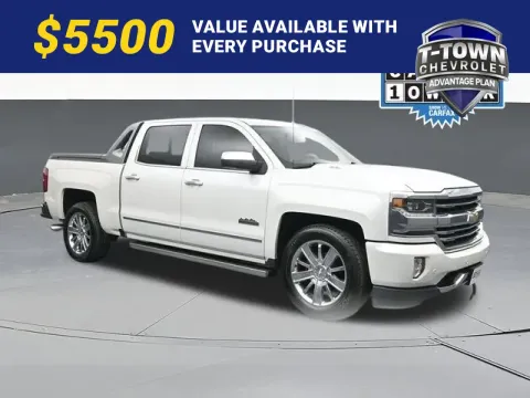 White 2017 Chevrolet Silverado 1500 High Country for sale in Tulsa, OK