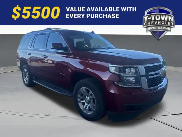 Red 2016 Chevrolet Tahoe LS for sale in Tulsa, OK