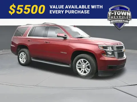 Red 2016 Chevrolet Tahoe LS for sale in Tulsa, OK