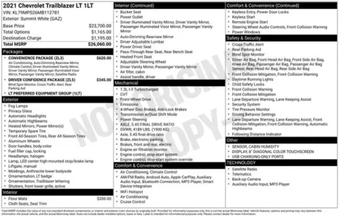 Another view of 2021 Chevrolet TrailBlazer LT for sale in Tulsa, OK at Jim Norton T-Town Chevrolet