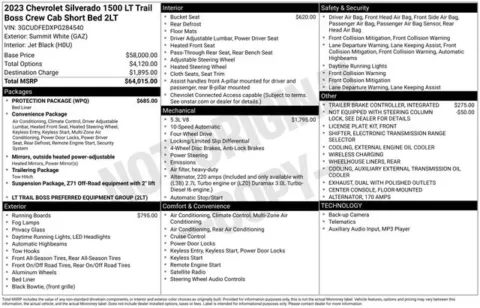 Another view of 2023 Chevrolet Silverado 1500 LT Trail Boss for sale in Tulsa, OK at Jim Norton T-Town Chevrolet