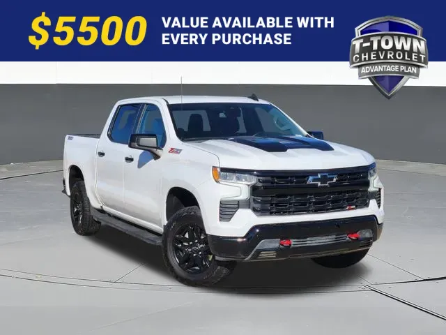 White 2023 Chevrolet Silverado 1500 LT Trail Boss for sale in Tulsa, OK