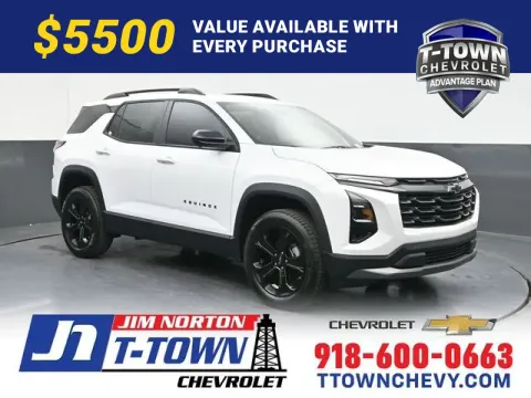 White 2026 Chevrolet Equinox LT for sale in Tulsa, OK