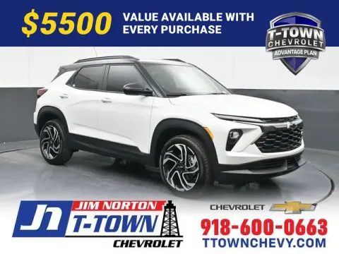 White 2026 Chevrolet TrailBlazer RS for sale in Tulsa, OK