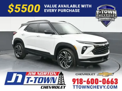White 2026 Chevrolet TrailBlazer RS for sale in Tulsa, OK