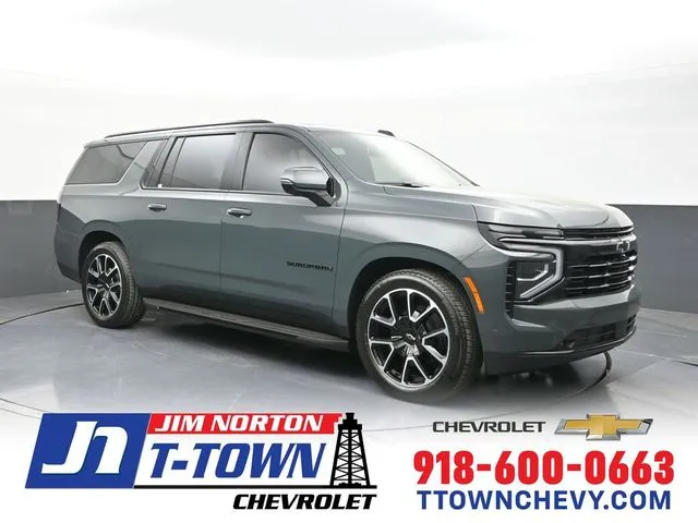 Gray 2026 Chevrolet Suburban RST for sale in Tulsa, OK
