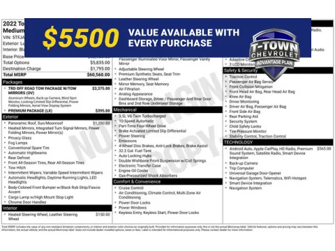 Green 2022 Toyota Tundra Limited for sale in Tulsa, OK