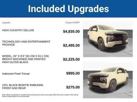 More photos of 2025 Chevrolet Tahoe High Country at Jim Norton T-Town Chevrolet, OK