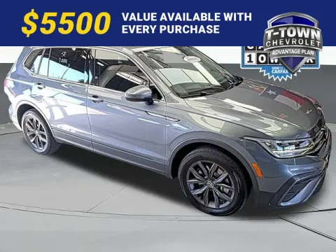 Black 2022 Volkswagen Tiguan 2.0T SE for sale in Tulsa, OK