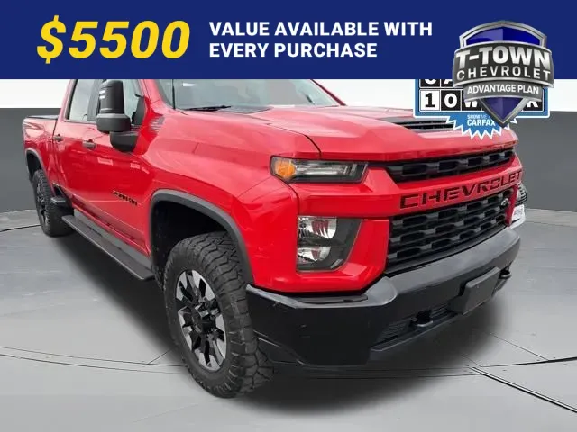 Red 2020 Chevrolet Silverado 2500HD Custom for sale in Tulsa, OK