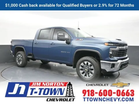Blue 2026 Chevrolet Silverado 2500HD LT for sale in Tulsa, OK