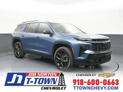 Blue 2026 Chevrolet Traverse RS for sale in Tulsa, OK