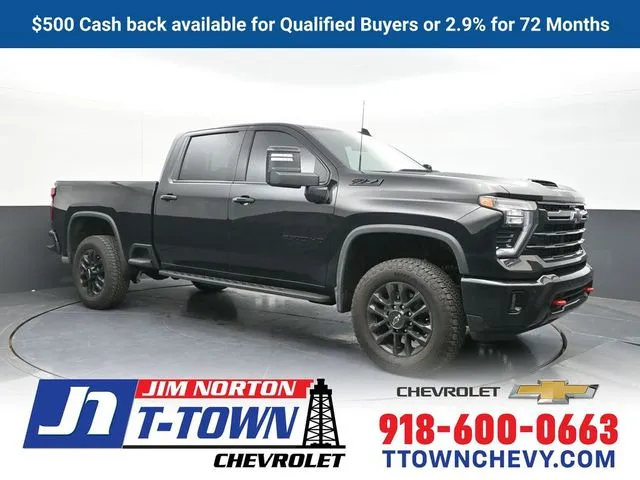 Black 2026 Chevrolet Silverado 2500HD LTZ for sale in Tulsa, OK