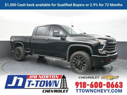 Black 2026 Chevrolet Silverado 2500HD LTZ for sale in Tulsa, OK