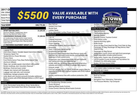 White 2017 Chevrolet Equinox LT for sale in Tulsa, OK