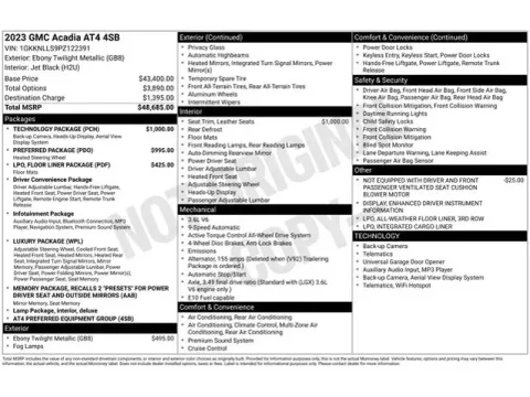 Another view of 2023 GMC Acadia AT4 for sale in Tulsa, OK at Jim Norton T-Town Chevrolet