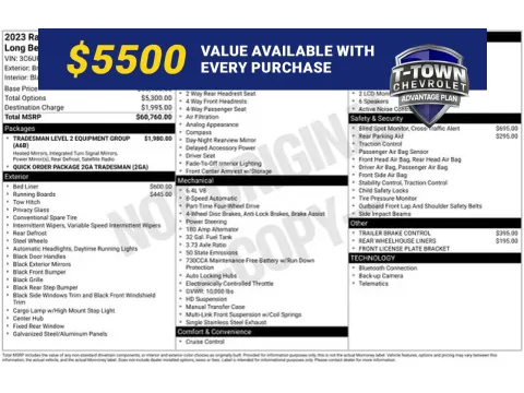 White 2023 Ram 2500 Tradesman for sale in Tulsa, OK