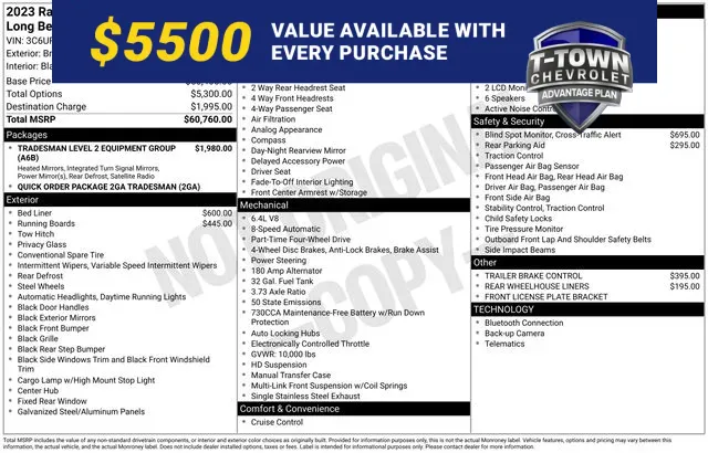 White 2023 Ram 2500 Tradesman for sale in Tulsa, OK