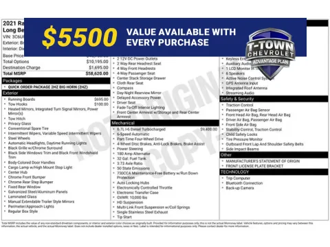 White 2021 Ram 2500 Big Horn for sale in Tulsa, OK