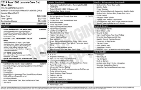 Another view of 2019 Ram 1500 Laramie for sale in Tulsa, OK at Jim Norton T-Town Chevrolet