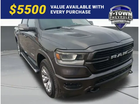 Gray 2019 Ram 1500 Laramie for sale in Tulsa, OK