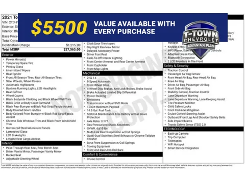 Silver 2021 Toyota RAV4 LE for sale in Tulsa, OK