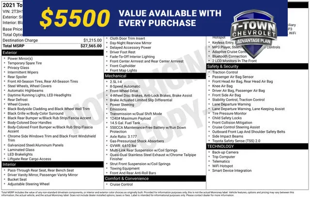 Silver 2021 Toyota RAV4 LE for sale in Tulsa, OK