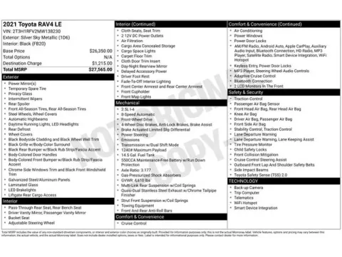 Another view of 2021 Toyota RAV4 LE for sale in Tulsa, OK at Jim Norton T-Town Chevrolet