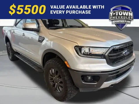 Silver 2019 Ford Ranger Lariat for sale in Tulsa, OK