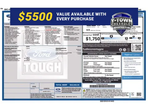 Silver 2019 Ford Ranger Lariat for sale in Tulsa, OK