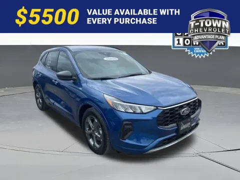 Blue 2023 Ford Escape ST-Line for sale in Tulsa, OK