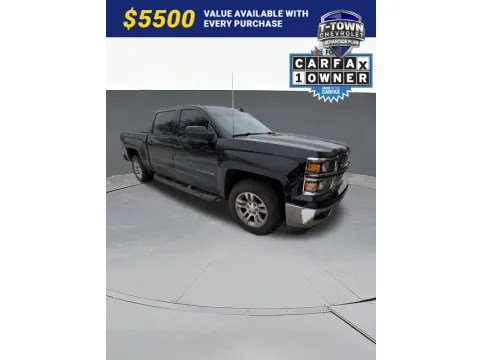 Black 2015 Chevrolet Silverado 1500 LT for sale in Tulsa, OK