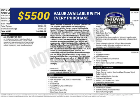 Black 2015 Chevrolet Silverado 1500 LT for sale in Tulsa, OK